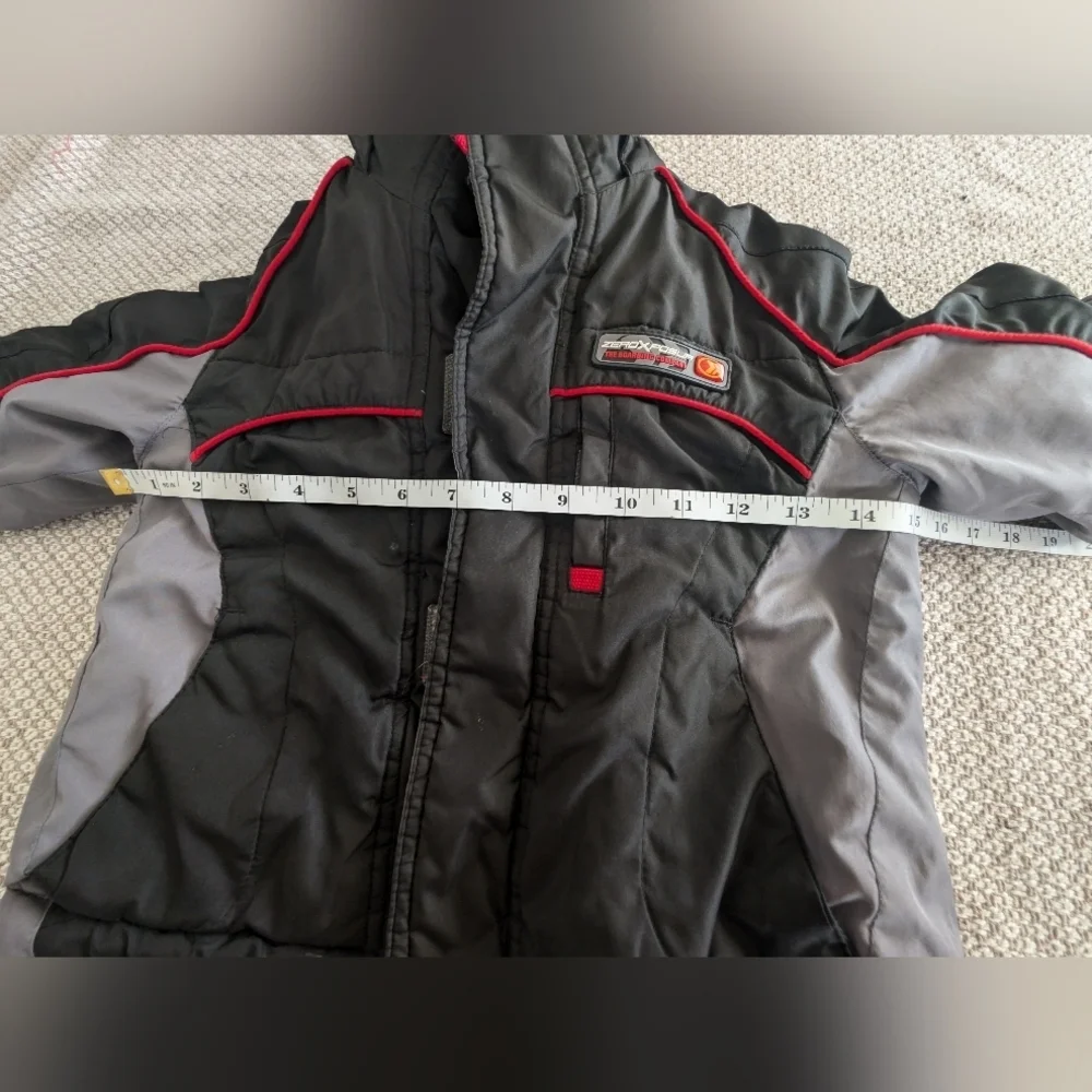 ZeroXposur Black and Gray Kids Puffer Jacket